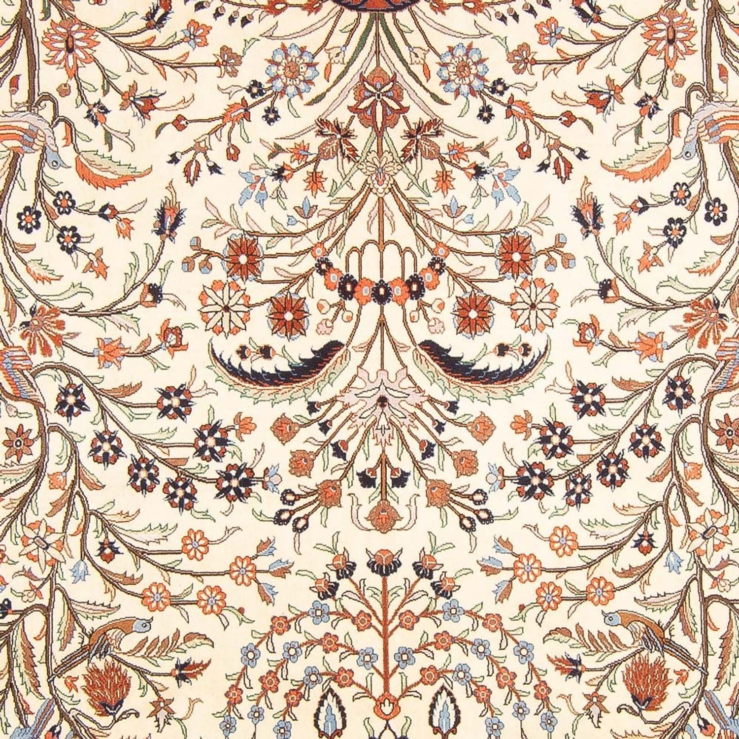 Persisk tæppe - Ghom - 280 x 211 cm - creme
