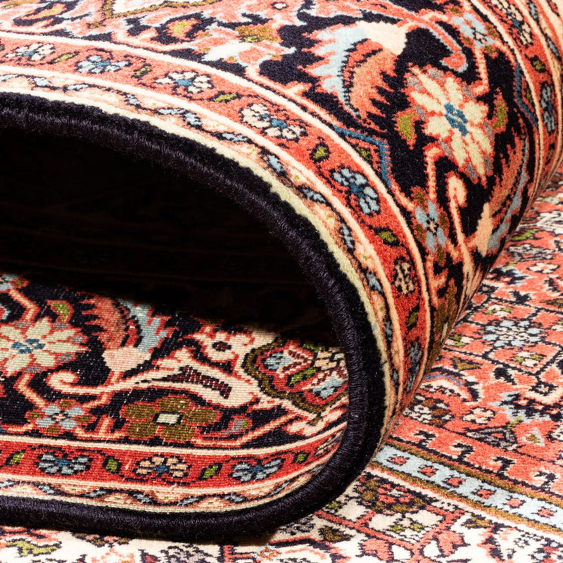 Persisk tæppe - Bijar - Royal - 233 x 200 cm - lysrød