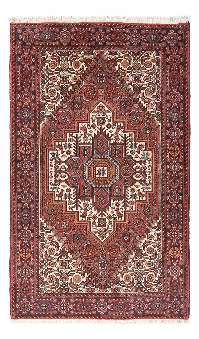 Persisk tæppe - Nomadisk - 120 x 76 cm - creme