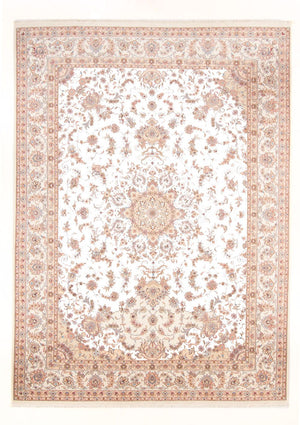 Persisk tæppe - Tabriz - Royal - 344 x 253 cm - creme