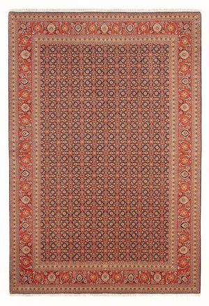 Persisk tæppe - Tabriz - Royal - 295 x 204 cm - mørkeblå
