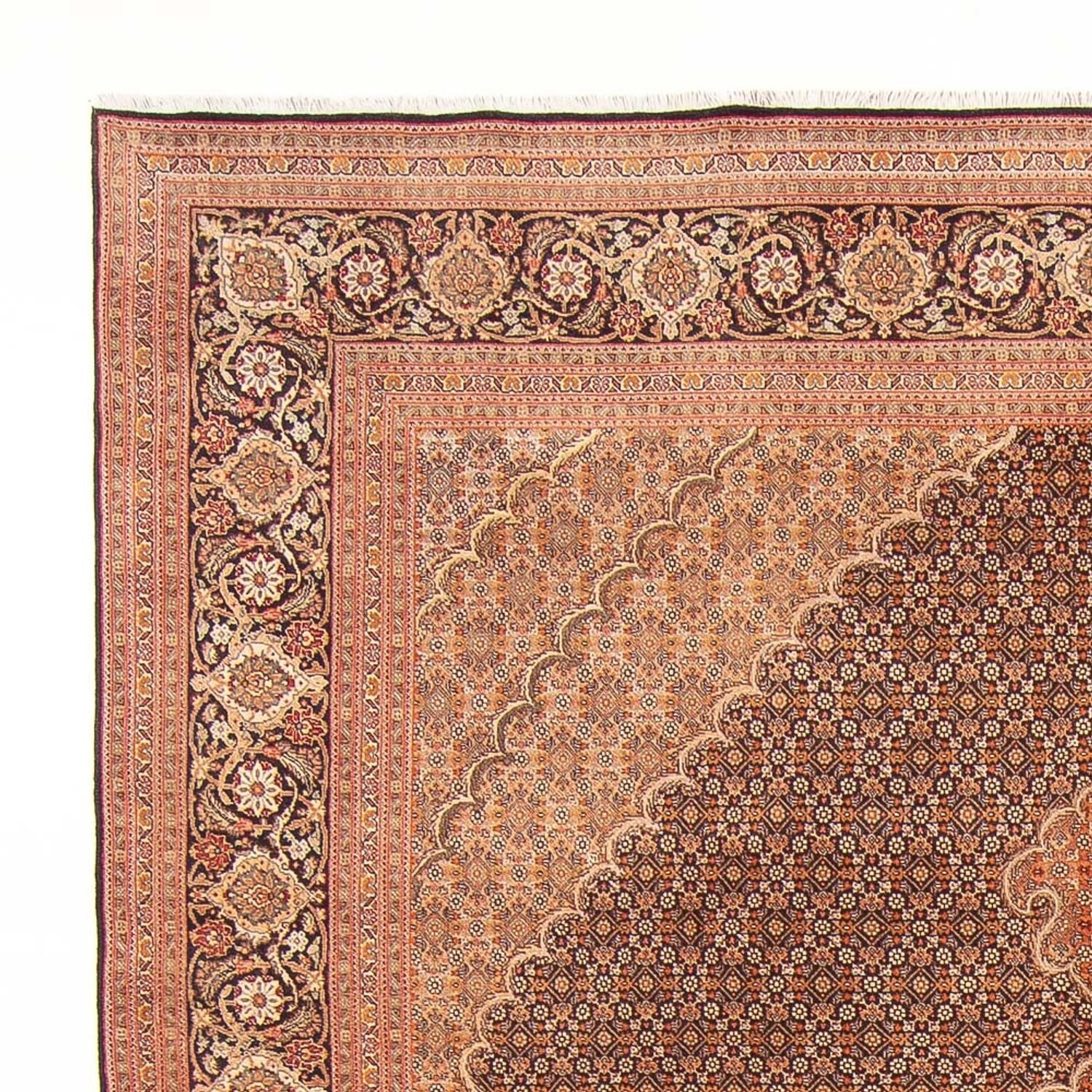 Persisk tæppe - Tabriz - Royal - 300 x 204 cm - orange