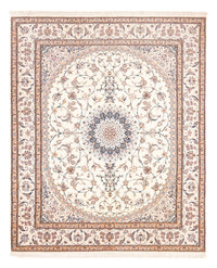Persisk tæppe - Nain - Premium - 240 x 203 cm - creme