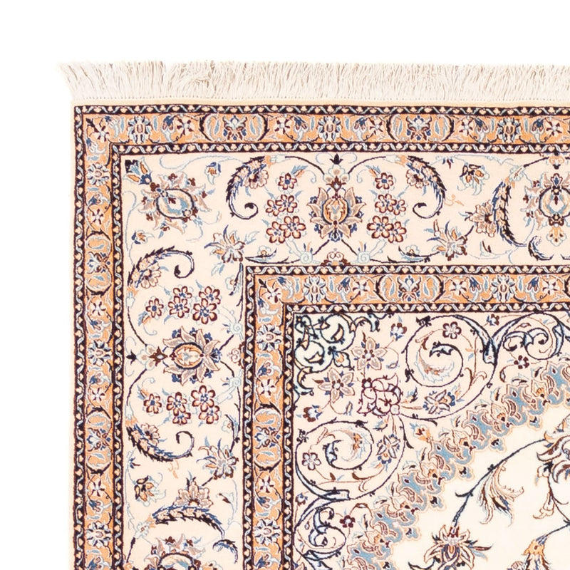 Persisk tæppe - Nain - Premium - 240 x 203 cm - creme