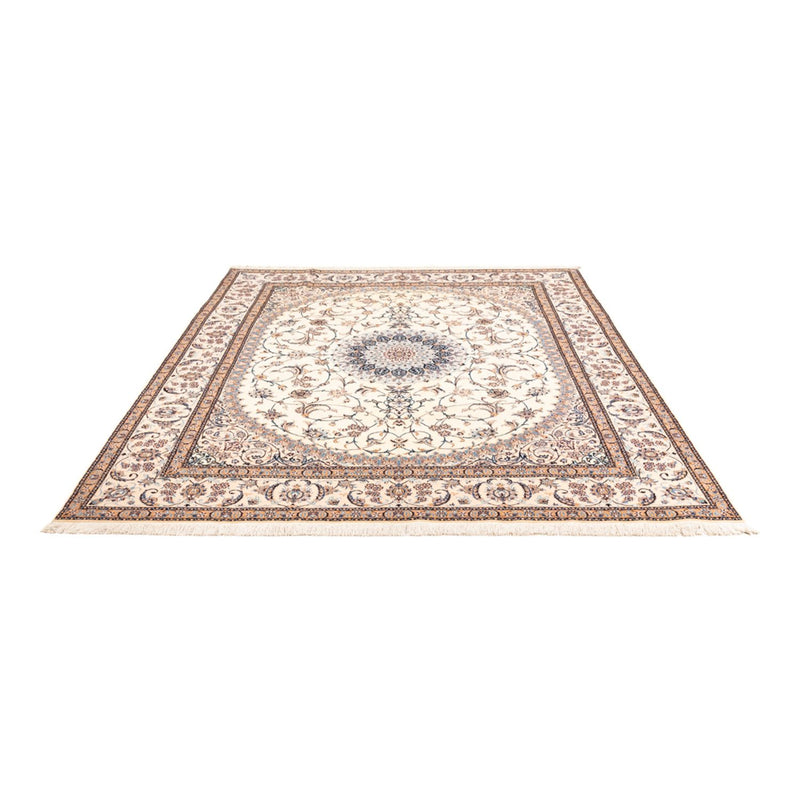 Persisk tæppe - Nain - Premium - 240 x 203 cm - creme