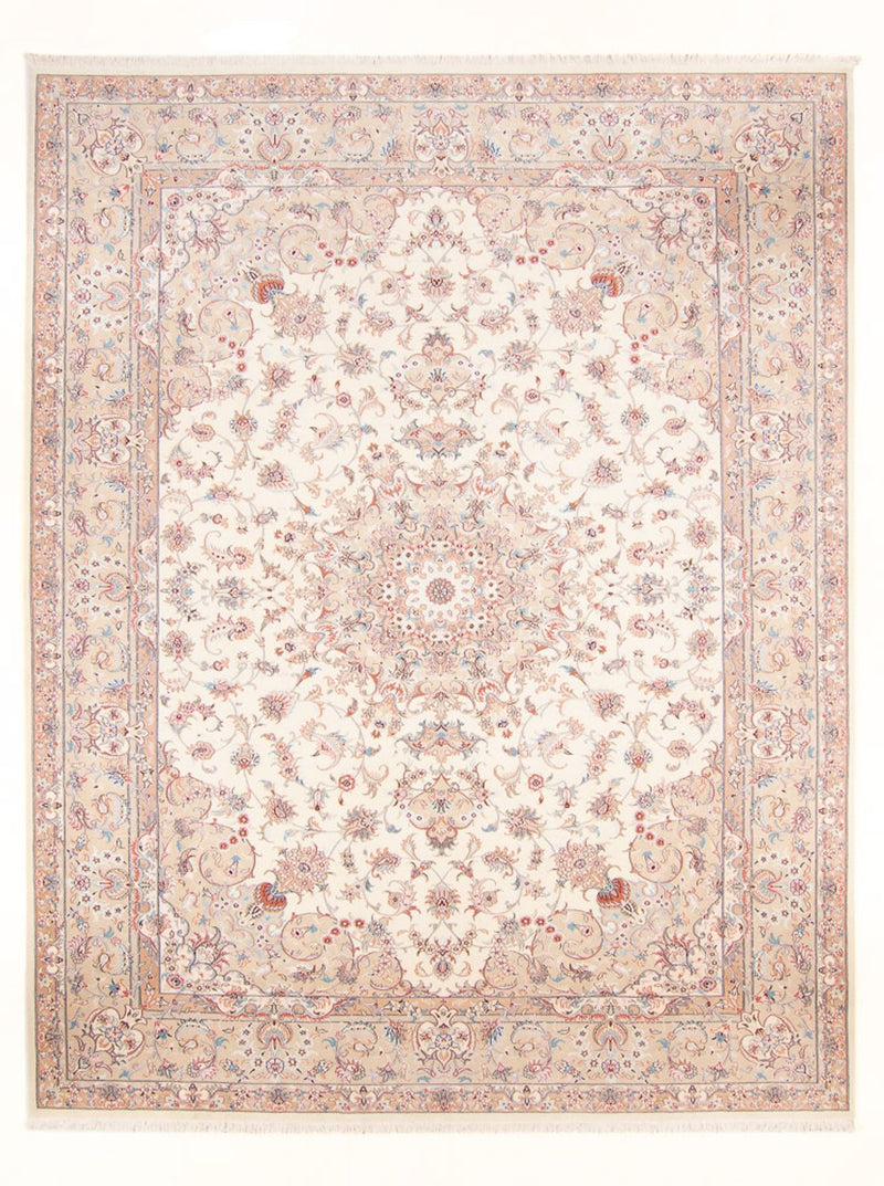 Persisk tæppe - Tabriz - Royal - 343 x 247 cm - creme