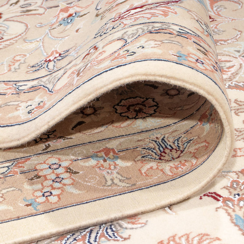 Persisk tæppe - Tabriz - Royal - 343 x 247 cm - creme
