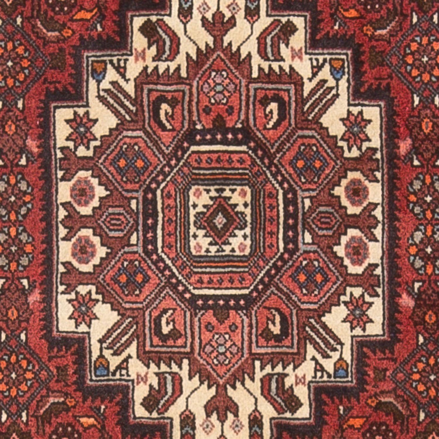 Persisk tæppe - Nomadisk - 120 x 77 cm - creme
