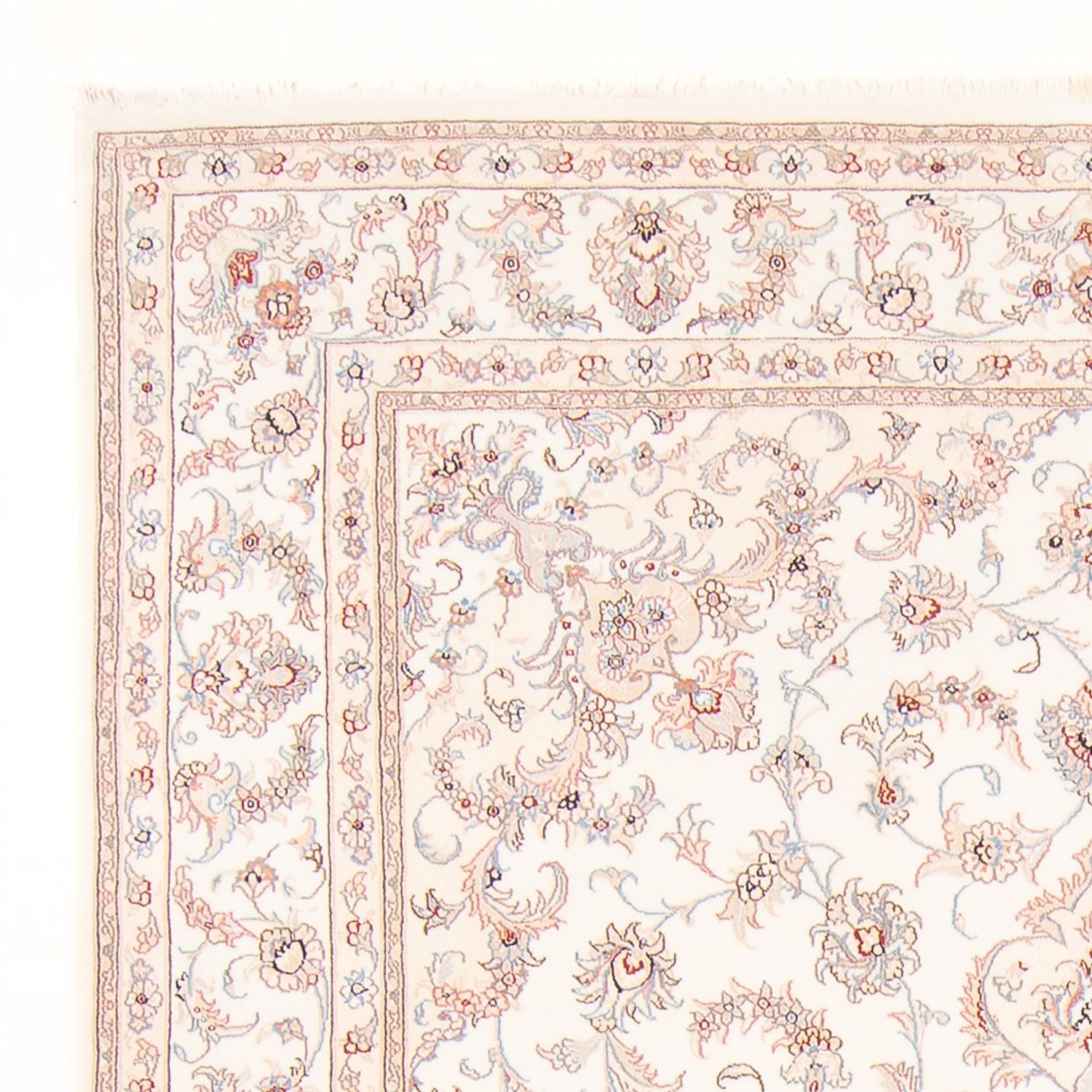 Persisk tæppe - Tabriz - Royal - 304 x 202 cm - creme