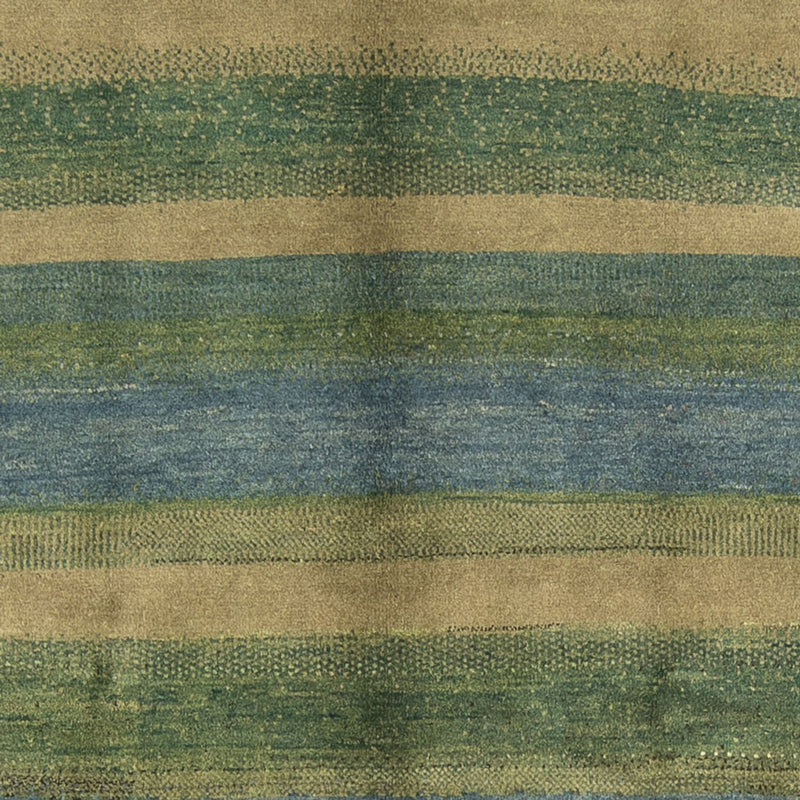 Gabbeh-tæppe - Persisk - 208 x 150 cm - lysegrøn