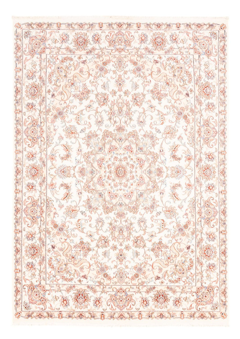 Persisk tæppe - Tabriz - 200 x 147 cm - creme