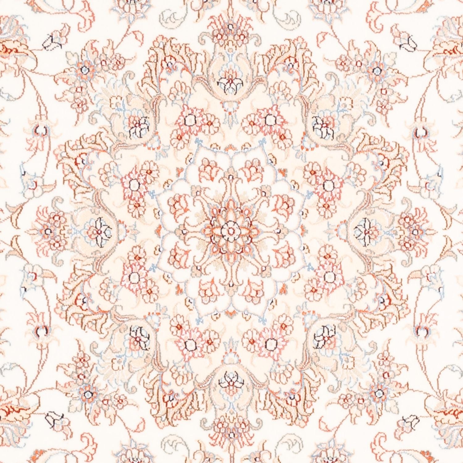 Persisk tæppe - Tabriz - 200 x 147 cm - creme