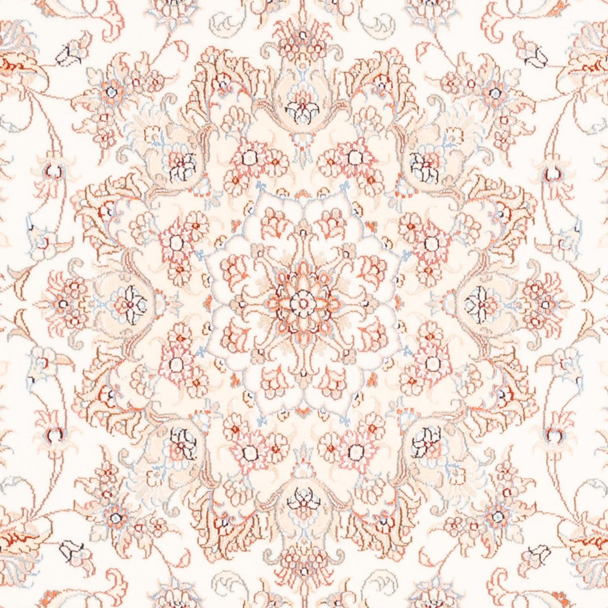 Persisk tæppe - Tabriz - 200 x 147 cm - creme