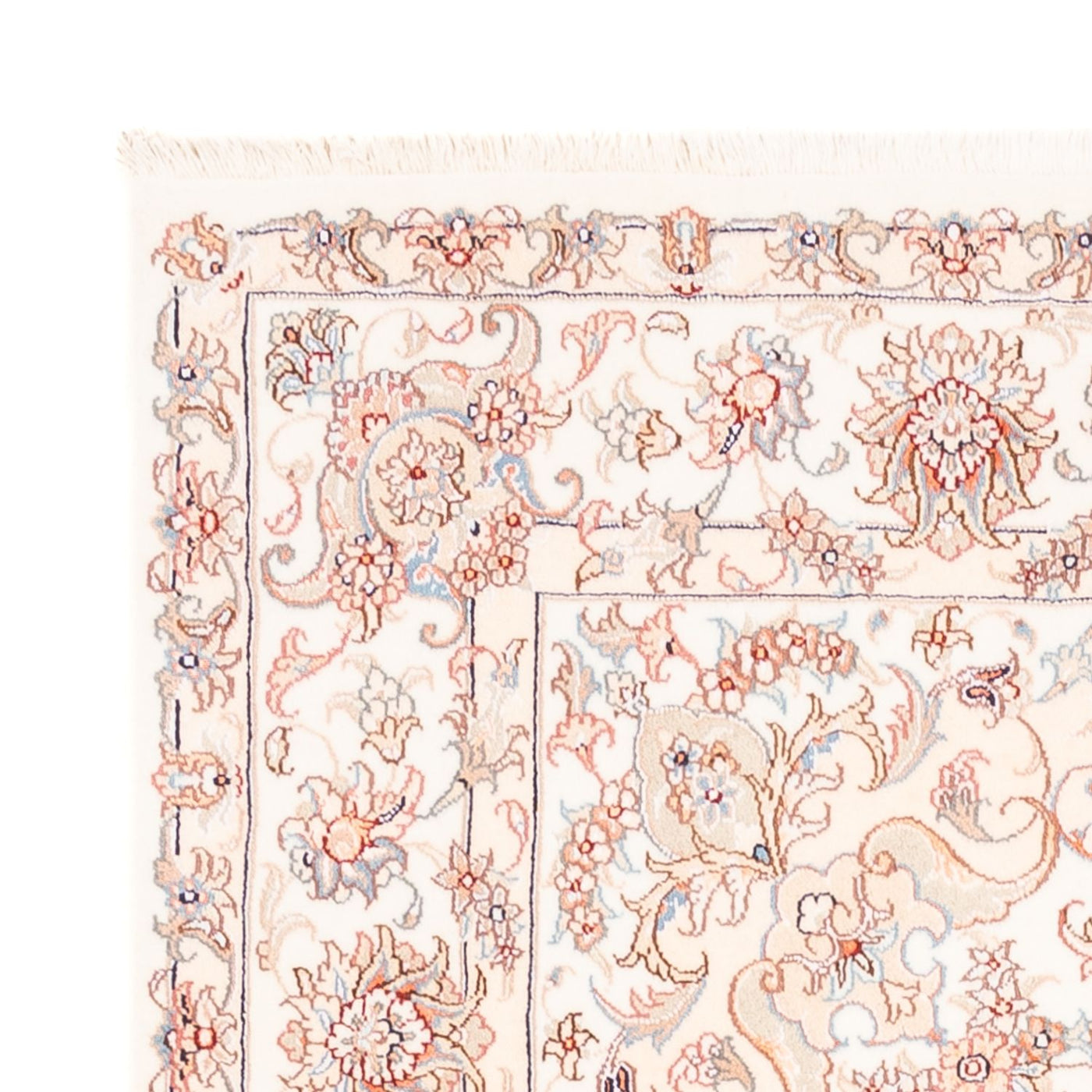 Persisk tæppe - Tabriz - 200 x 147 cm - creme