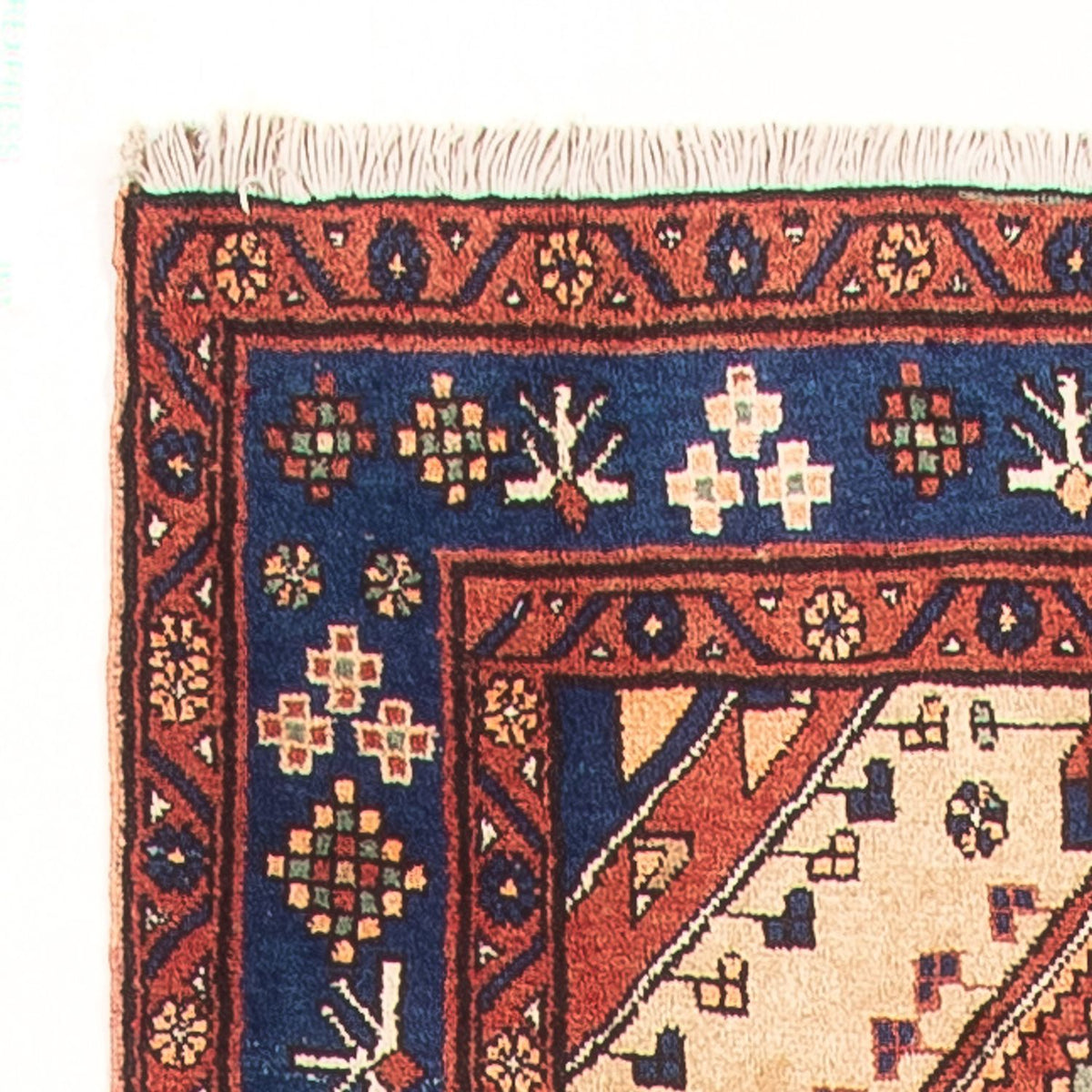 Løber Persisk tæppe - Nomadisk - 412 x 120 cm - beige