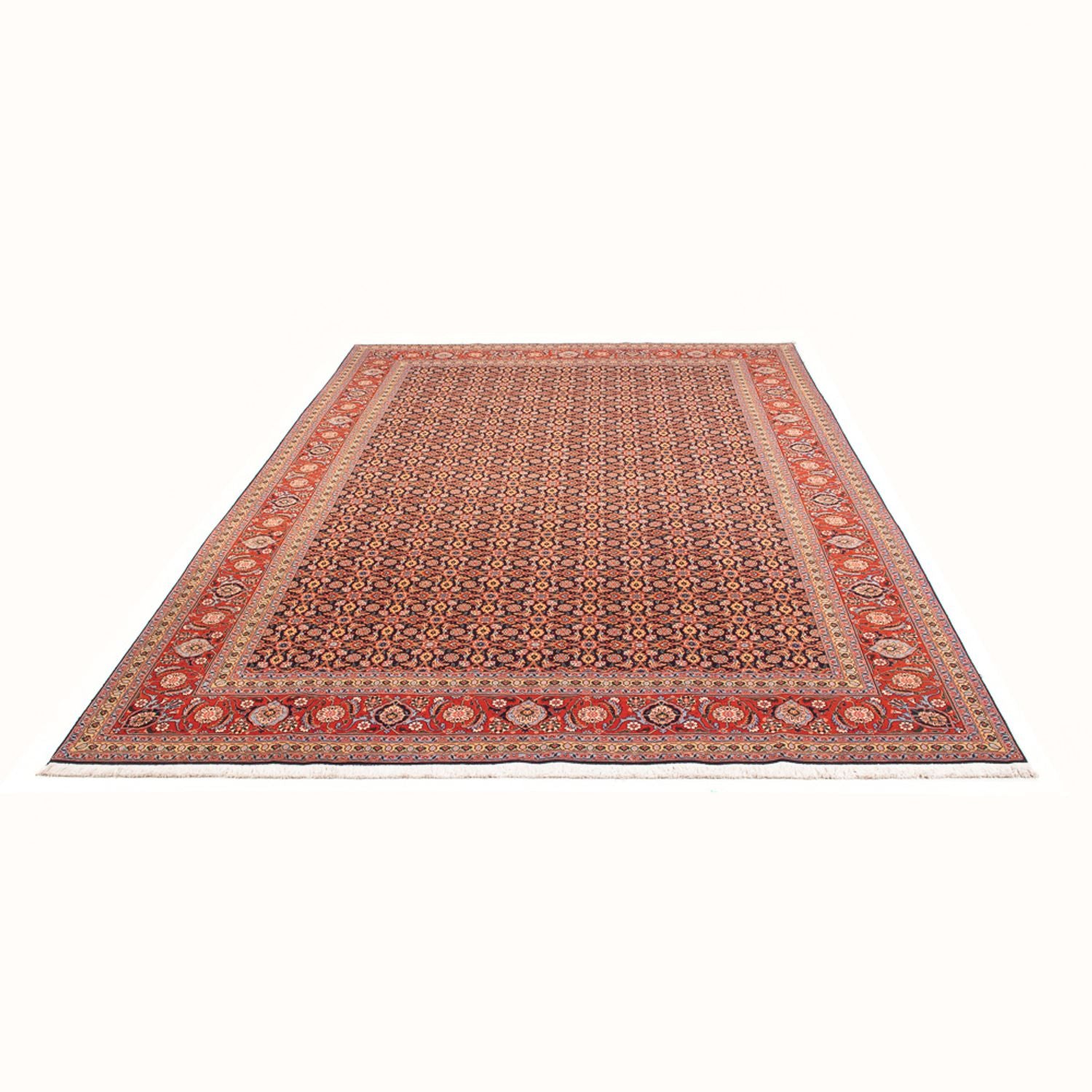 Persisk tæppe - Tabriz - Royal - 290 x 200 cm - mørkeblå