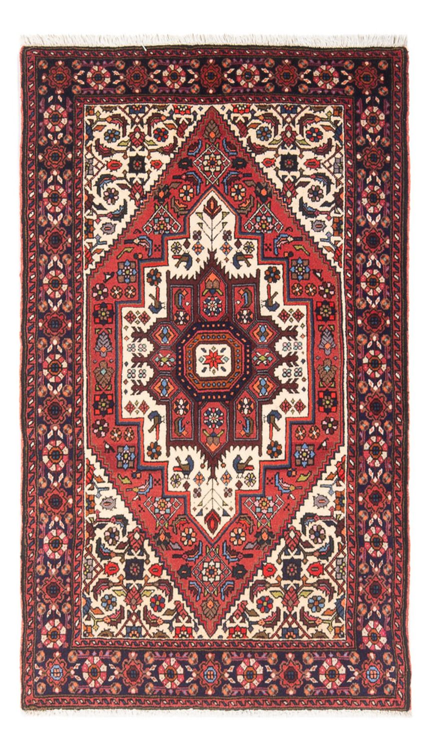 Persisk tæppe - Nomadisk - 120 x 86 cm - creme