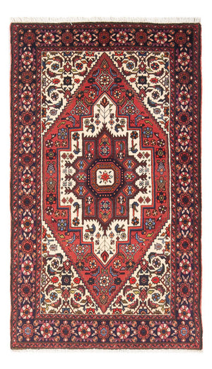Persisk tæppe - Nomadisk - 120 x 86 cm - creme