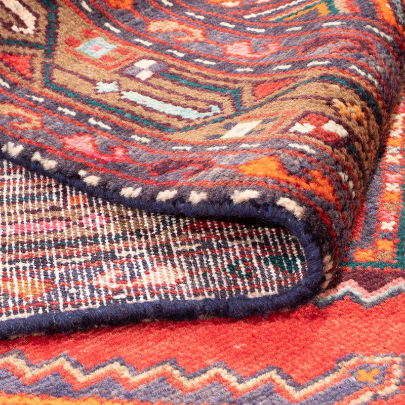 Løber Persisk tæppe - Nomadisk - 300 x 102 cm - rød