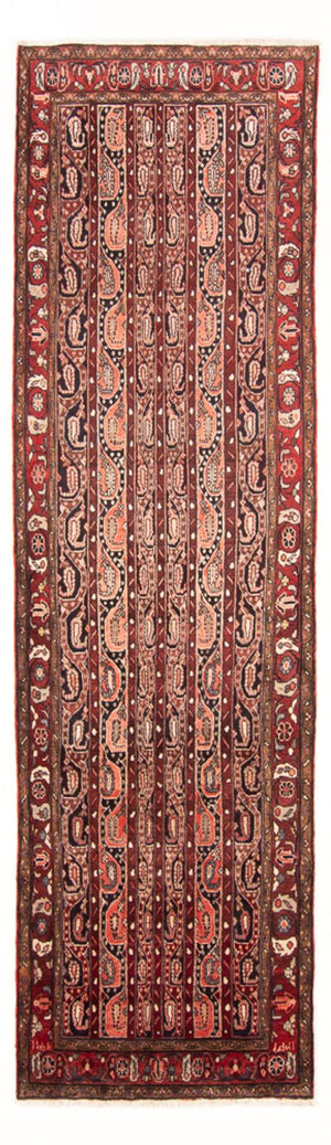 Løber Persisk tæppe - Nomadisk - 378 x 120 cm - rød