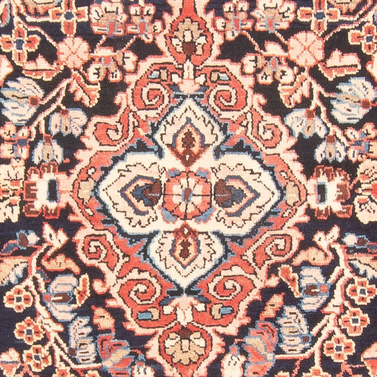 Løber Persisk tæppe - Nomadisk - 515 x 122 cm - mørkeblå