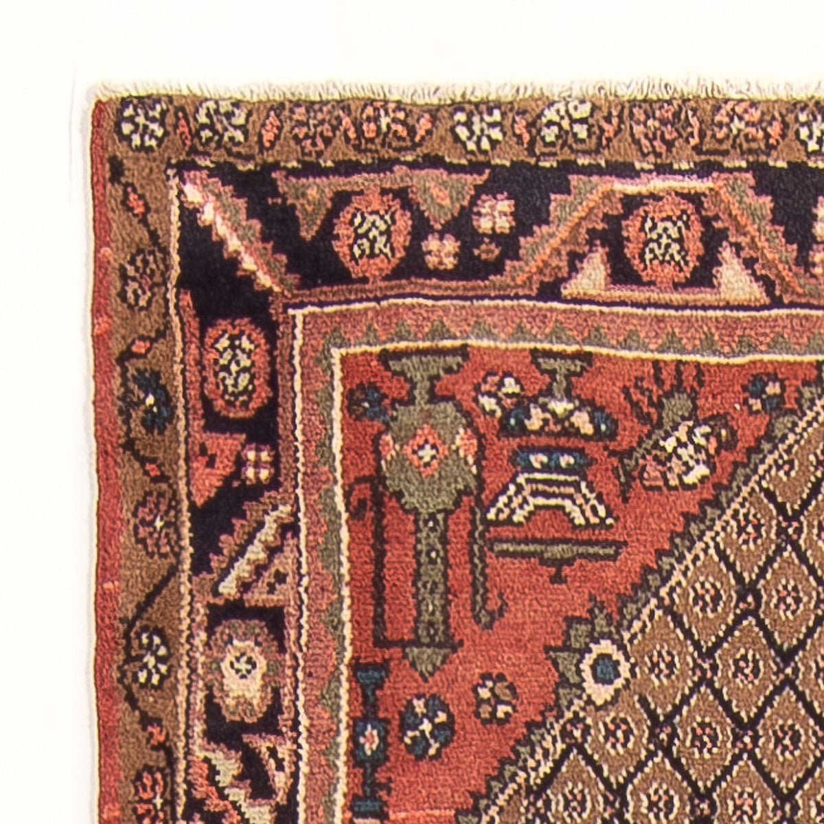 Løber Persisk tæppe - Nomadisk - 254 x 99 cm - beige