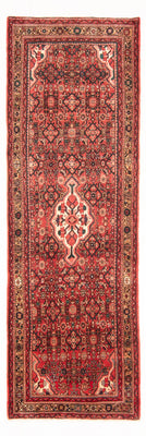 Løber Persisk tæppe - Nomadisk - 308 x 110 cm - mørkeblå