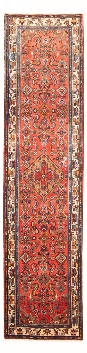 Løber Persisk tæppe - Nomadisk - 375 x 102 cm - rød
