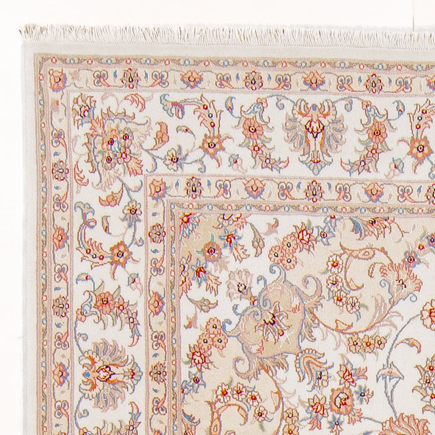 Persisk tæppe - Tabriz - Royal - 240 x 169 cm - creme