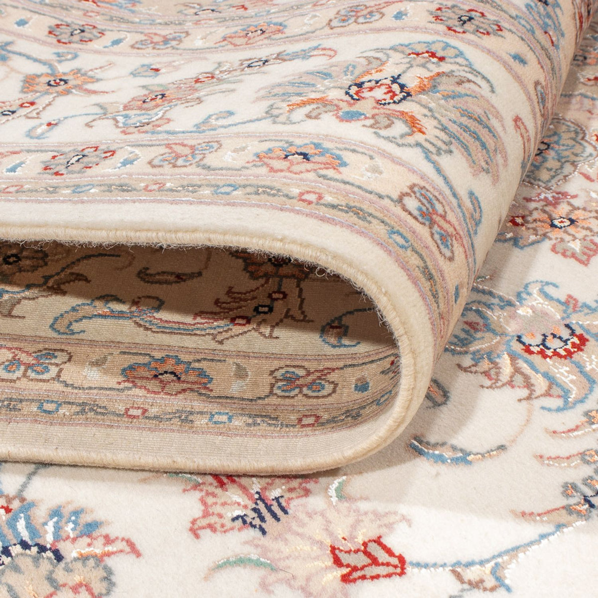 Persisk tæppe - Tabriz - Royal - 240 x 169 cm - creme