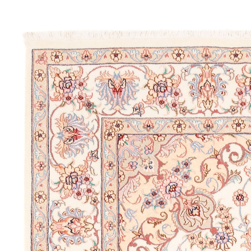 Persisk tæppe - Tabriz - 198 x 149 cm - creme