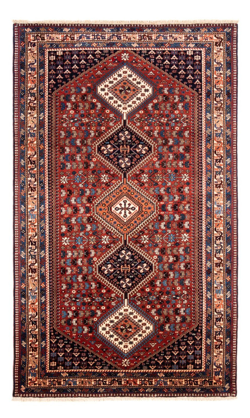 Persisk tæppe - Nomadisk - 252 x 152 cm - rød