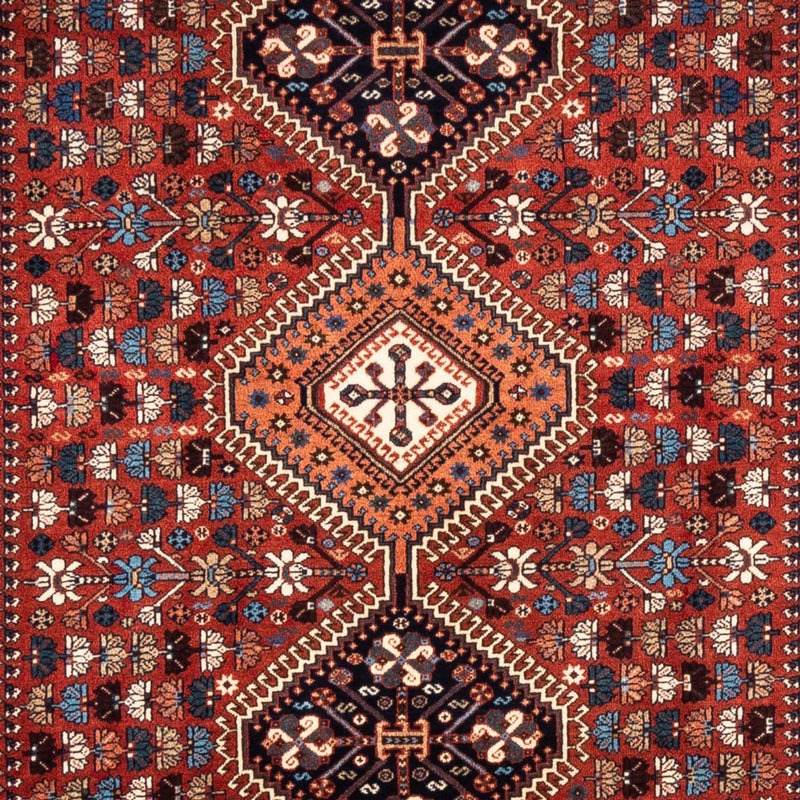 Persisk tæppe - Nomadisk - 252 x 152 cm - rød