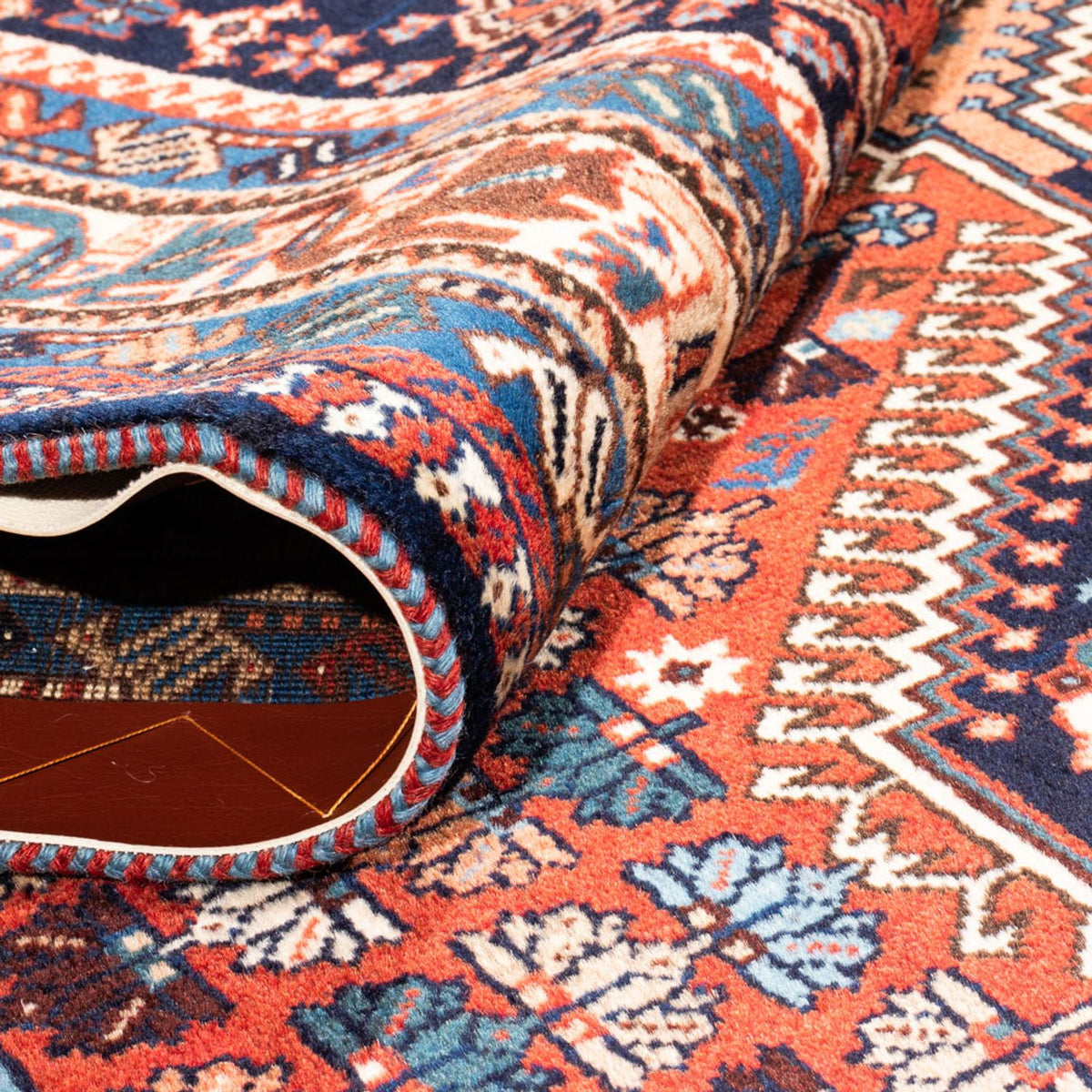 Persisk tæppe - Nomadisk - 252 x 152 cm - rød