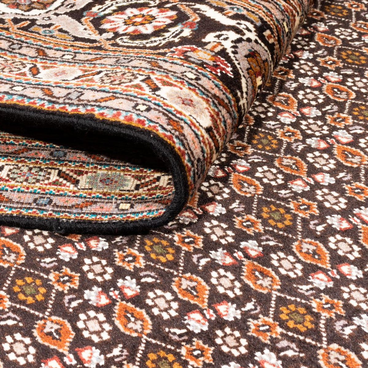 Persisk tæppe - Tabriz - Royal - 237 x 178 cm - mørkeblå