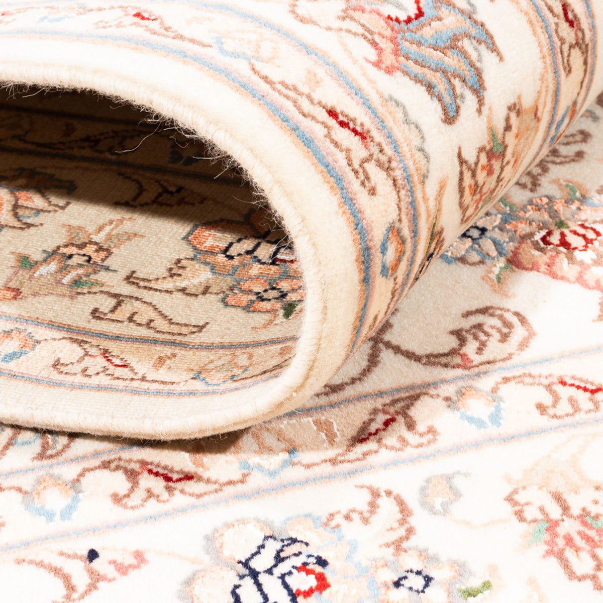 Persisk tæppe - Tabriz - 176 x 117 cm - creme