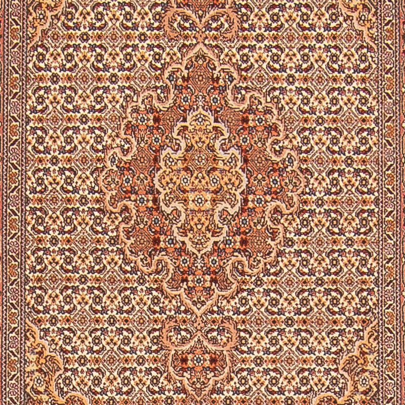 Løber Persisk tæppe - Tabriz - Royal - 400 x 78 cm - beige