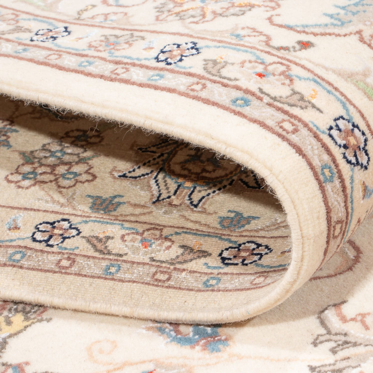 Persisk tæppe - Tabriz - Royal - 200 x 150 cm - creme