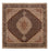 Persisk tæppe - Tabriz - Royal firkantet  - 203 x 198 cm - mørk beige