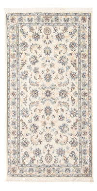 Persisk tæppe - Nain - Premium - 140 x 70 cm - creme
