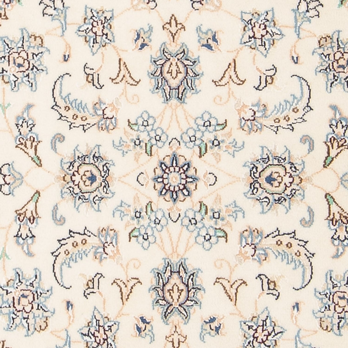 Persisk tæppe - Nain - Premium - 140 x 70 cm - creme