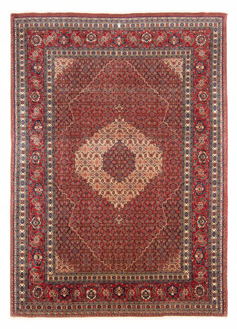Persisk tæppe - Tabriz - Royal - 290 x 202 cm - mørkerød