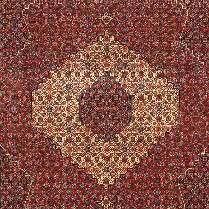 Persisk tæppe - Tabriz - Royal - 290 x 202 cm - mørkerød