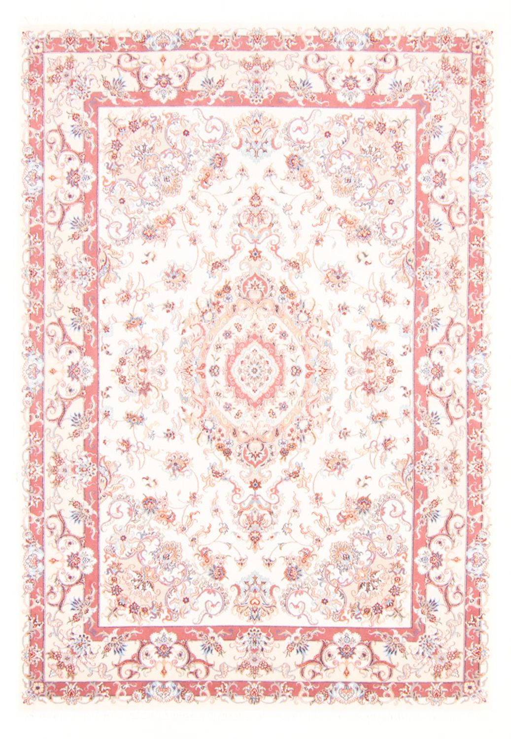 Persisk tæppe - Tabriz - Royal - 238 x 167 cm - creme