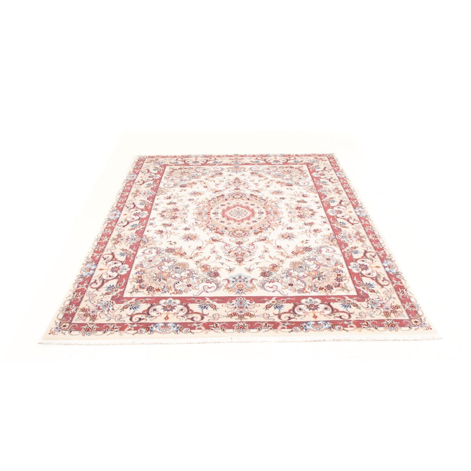 Persisk tæppe - Tabriz - Royal - 238 x 167 cm - creme