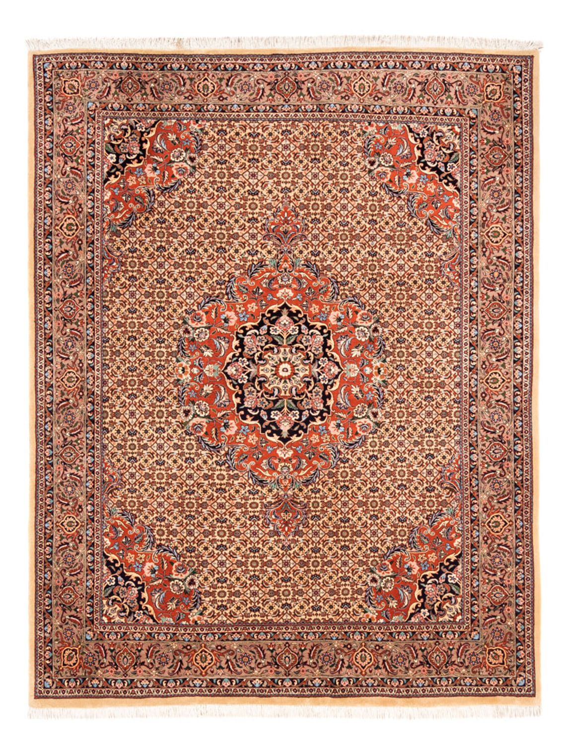 Persisk tæppe - Bijar - Royal - 231 x 178 cm - beige