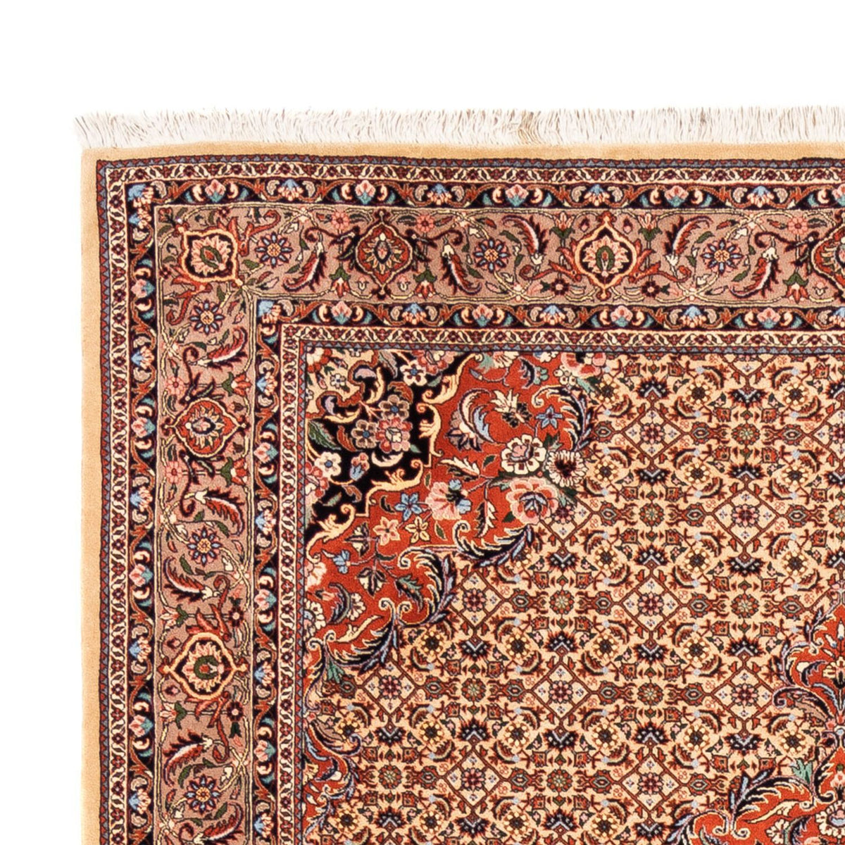 Persisk tæppe - Bijar - Royal - 231 x 178 cm - beige