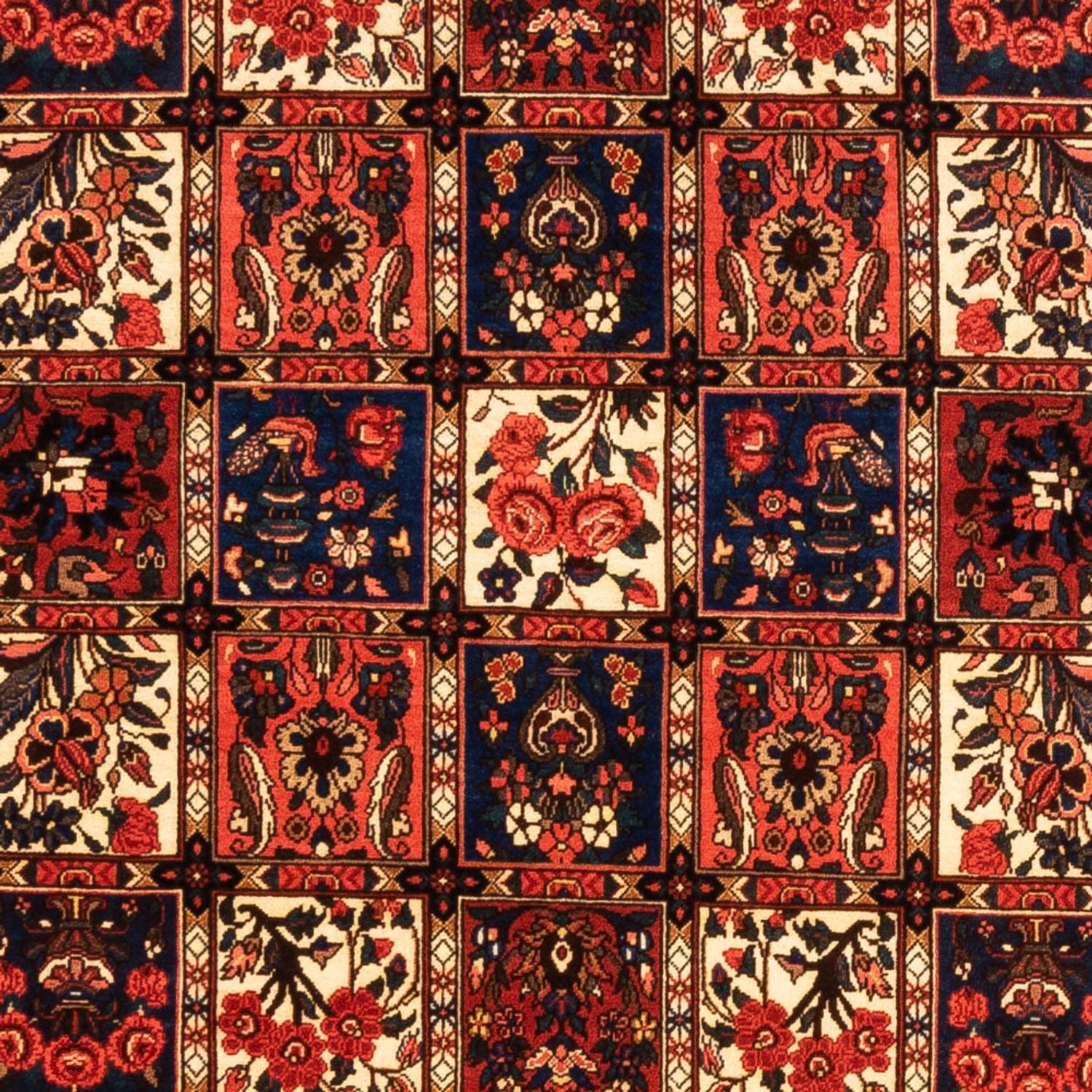 Persisk tæppe - Nomadisk - 252 x 157 cm - flerfarvet