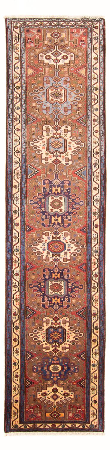 Løber Persisk tæppe - Nomadisk - 373 x 95 cm - rød