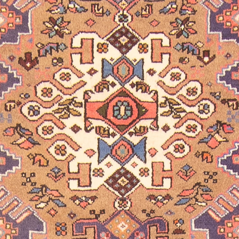 Løber Persisk tæppe - Nomadisk - 368 x 90 cm - flerfarvet